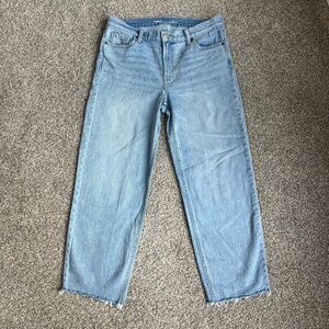Old Navy Light Wash High Rise Boyfriend Loose Jeans, Size 10T